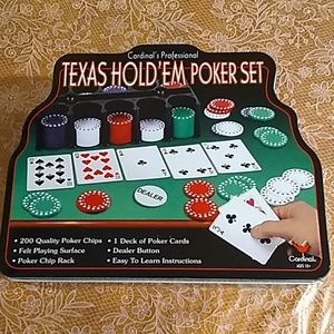Texas hold'em poker set